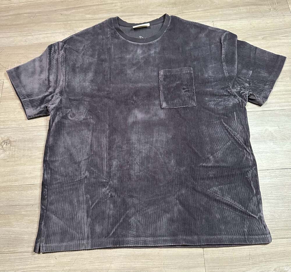 YoungLA gray corduroy oversized t-shirt Size Large
